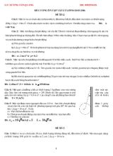 Đề cương ôn tập vật lý lớp 10 năm học 2015-2016